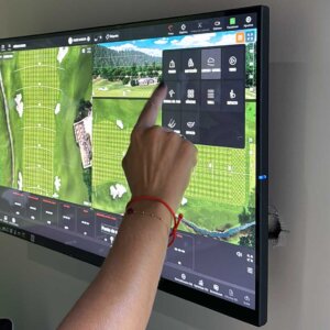 Cómo bajar el handicap en golf: guía por niveles : Datos de un golpe de golf medidos con tecnología TrackMan en pantalla